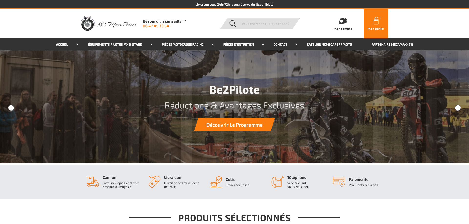 Visualisation du site NCMeca